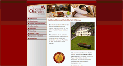 Desktop Screenshot of oberwirt-ramsau.de